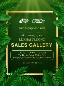 Lễ khai trương Sales Gallery Green Valley City